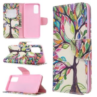 Plånboksfodral Samsung Galaxy S20 FE - Färgglatt Träd