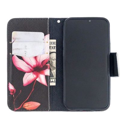 Plånboksfodral Apple iPhone 12 – Rosa Blomma