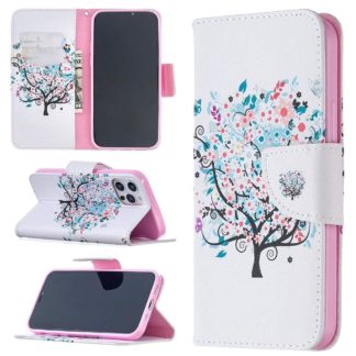 Plånboksfodral iPhone 12 Pro Max – Färgglatt Träd