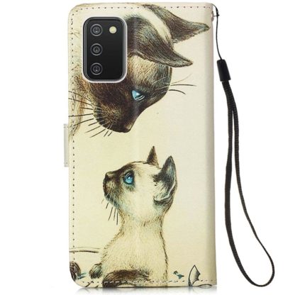 Plånboksfodral Samsung Galaxy A03s – Katter