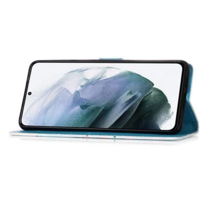 Plånboksfodral Samsung Galaxy S21 – Utsmyckad Uggla