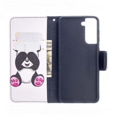 Plånboksfodral Samsung Galaxy S21 - Panda