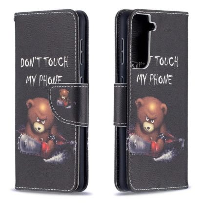 Plånboksfodral Samsung Galaxy S21 - Don't Touch My Phone