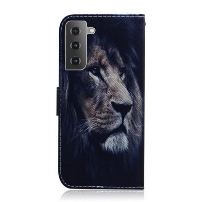 Plånboksfodral Samsung Galaxy S21 Plus – Lejon
