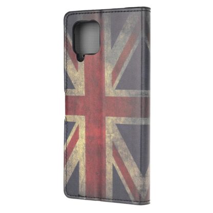Plånboksfodral Samsung Galaxy A12 - Flagga UK