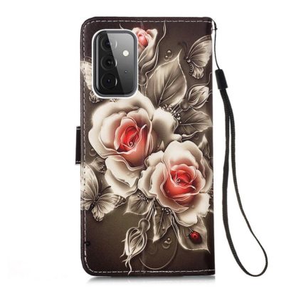 Plånboksfodral Samsung Galaxy A72 – Rosor