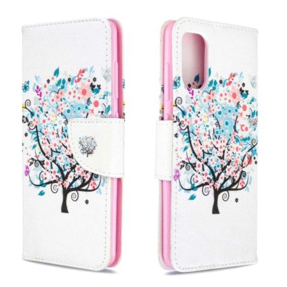 Plånboksfodral Samsung Galaxy A03s – Färgglatt Träd