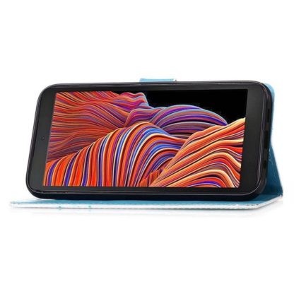 Plånboksfodral Samsung Galaxy XCover 5 – Blå Mandala