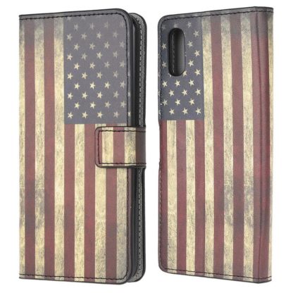 Plånboksfodral Samsung Galaxy XCover 5 - Flagga USA