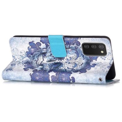 Plånboksfodral Samsung Galaxy A03s – Döskalle