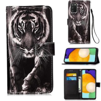 Plånboksfodral Samsung Galaxy A03s – Tiger