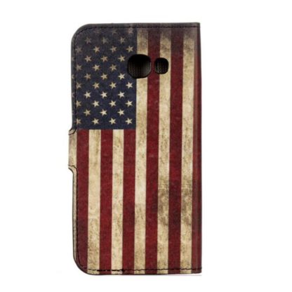 Plånboksfodral Samsung Galaxy A3 (2017) - Flagga USA