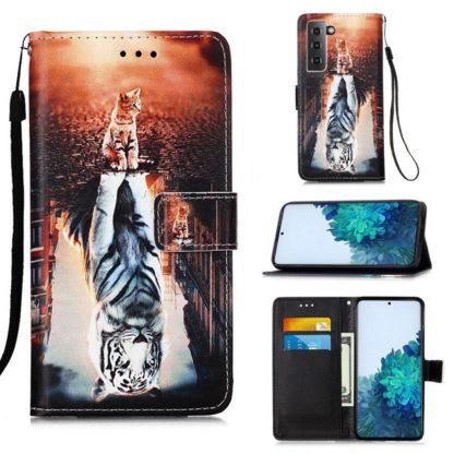Plånboksfodral Samsung Galaxy S21 FE - Reflektion
