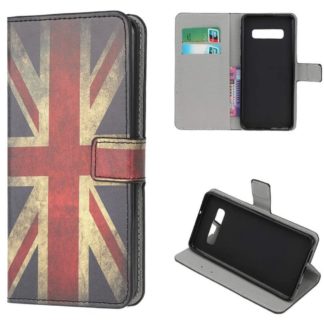 Plånboksfodral Samsung Galaxy S10 - Flagga UK