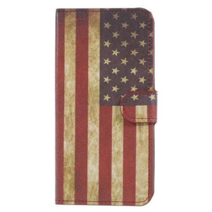 Plånboksfodral HTC U11 - Flagga USA