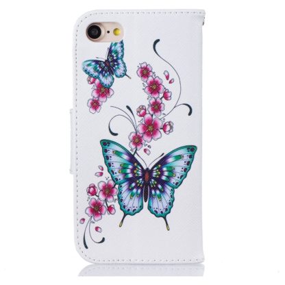 Plånboksfodral Apple iPhone 6 – Fjärilar och Blommor
