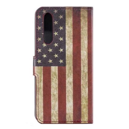 Plånboksfodral Samsung Galaxy A7 (2018) - Flagga USA