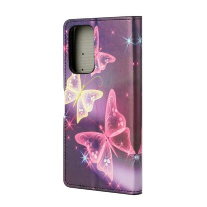 Plånboksfodral Samsung Galaxy A33 - Lila / Fjärilar