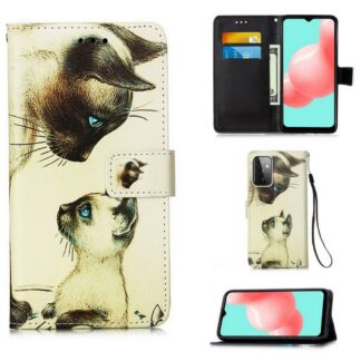 Plånboksfodral Samsung Galaxy A33 – Katter