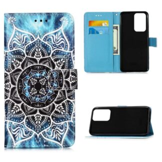 Plånboksfodral Samsung Galaxy A33 – Blå Mandala
