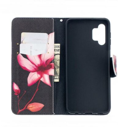 Plånboksfodral Samsung Galaxy A13 – Rosa Blomma