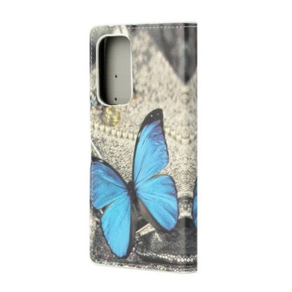 Plånboksfodral Samsung Galaxy A33 - Blå Fjäril