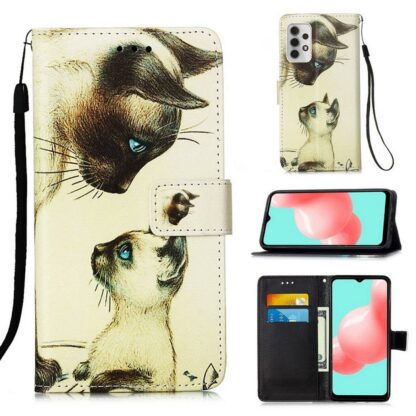 Plånboksfodral Samsung Galaxy A13 – Katter