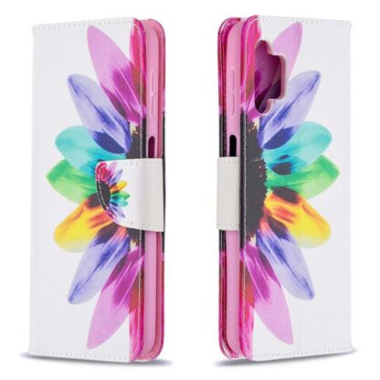 Plånboksfodral Samsung Galaxy A13 – Färgglad Blomma