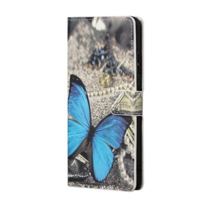 Plånboksfodral Samsung Galaxy S22 - Blå Fjäril