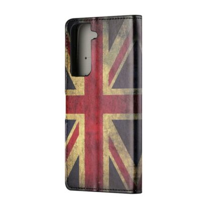 Plånboksfodral Samsung Galaxy S22 - Flagga UK