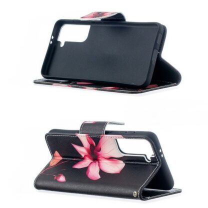 Plånboksfodral Samsung Galaxy S22 - Rosa Blomma