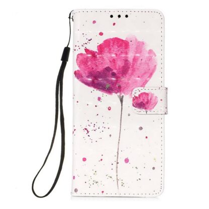 Plånboksfodral Samsung Galaxy S22 Plus - Rosa Blomma