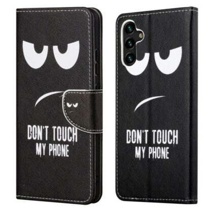 Plånboksfodral Samsung Galaxy A13 (5G) - Don’t Touch My Phone