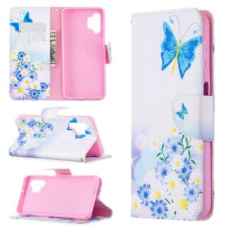Plånboksfodral Samsung Galaxy A13 (5G) - Fjärilar och Blommor