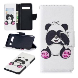 Plånboksfodral Samsung Galaxy S10 - Panda
