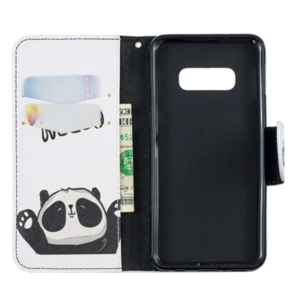 Plånboksfodral Samsung Galaxy S10e - Hello Panda