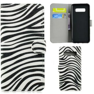 Plånboksfodral Samsung Galaxy S10 - Zebra