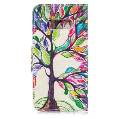 Plånboksfodral Samsung Galaxy S10e - Färgglatt Träd