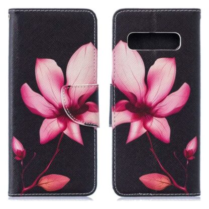 Plånboksfodral Samsung Galaxy S10 Plus - Rosa Blomma