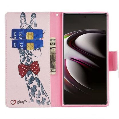Plånboksfodral Samsung Galaxy S22 Ultra - Giraff