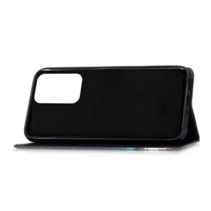 Plånboksfodral Samsung Galaxy A23 – Döskalle / Rosor