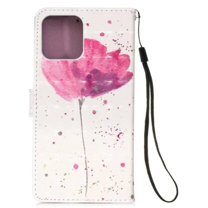 Plånboksfodral iPhone 14 Pro – Rosa Blomma