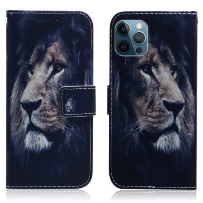 Plånboksfodral iPhone 14 Pro Max – Lejon