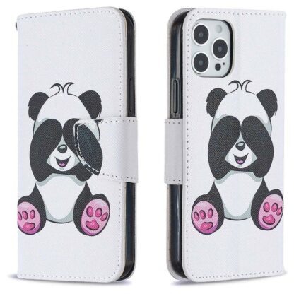 Plånboksfodral iPhone 14 Pro Max - Panda