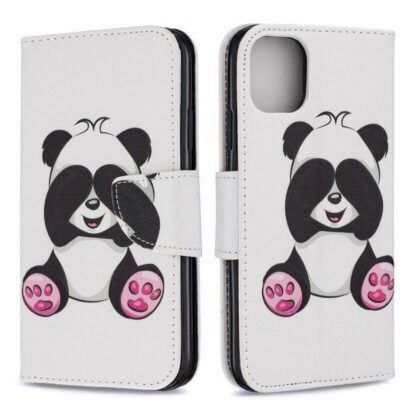 Plånboksfodral iPhone 14 Plus - Panda