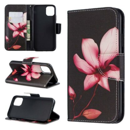 Plånboksfodral iPhone 14 Plus – Rosa Blomma