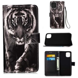 Plånboksfodral iPhone 14 Plus – Tiger