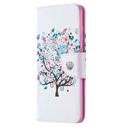 Plånboksfodral iPhone 14 – Färgglatt Träd