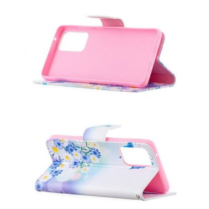 Plånboksfodral Samsung Galaxy A23 – Fjärilar och Blommor