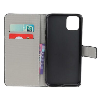 Plånboksfodral iPhone 14 Pro Max - Lila / Fjärilar